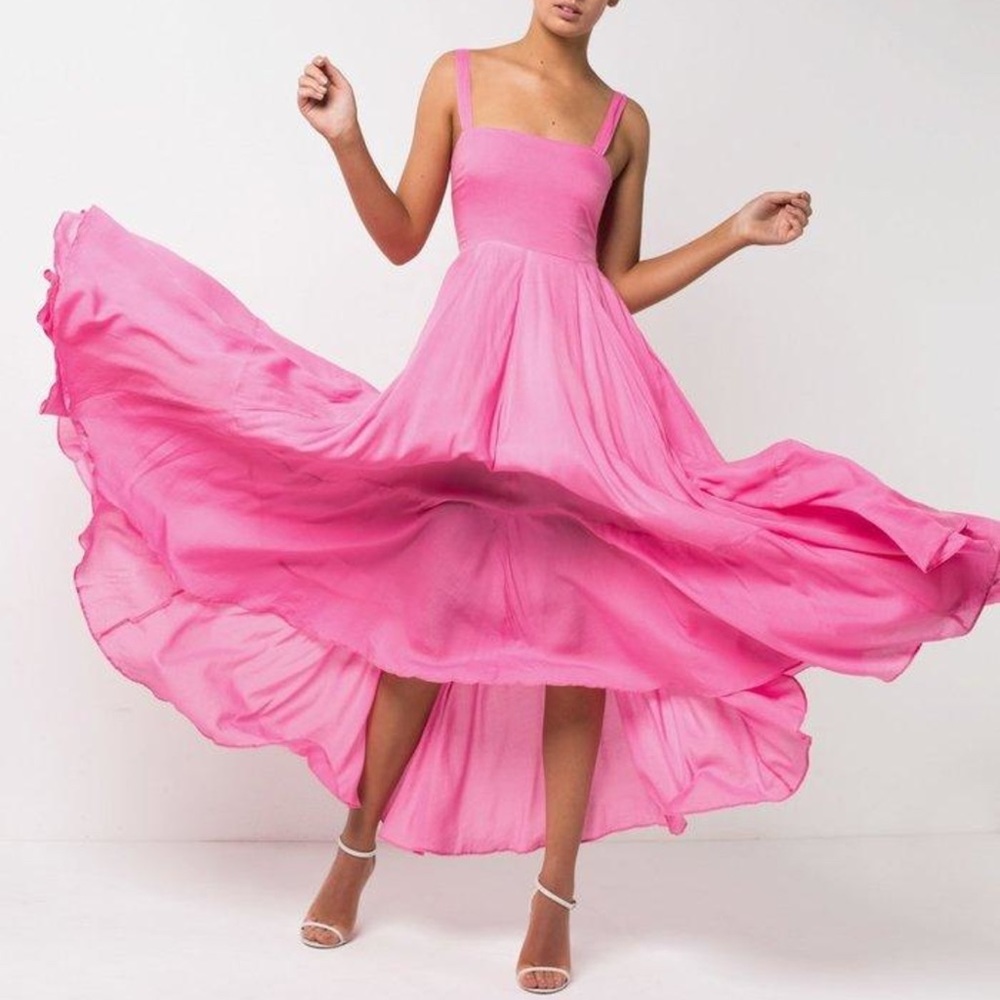 SWF pink maxi dress